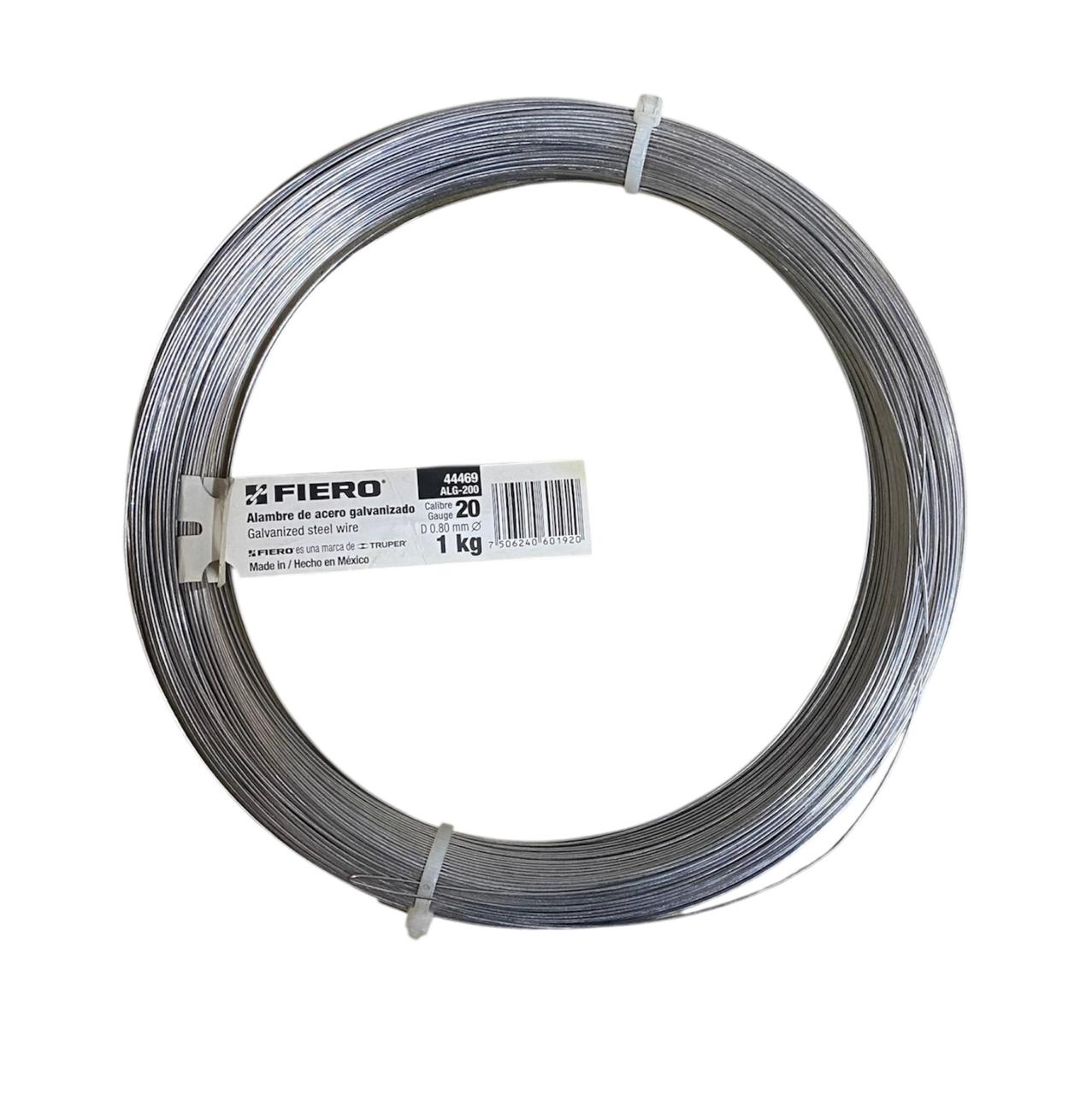 Alambre Galvanizado 1kg Calibre 14.5